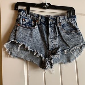 Jean shorts